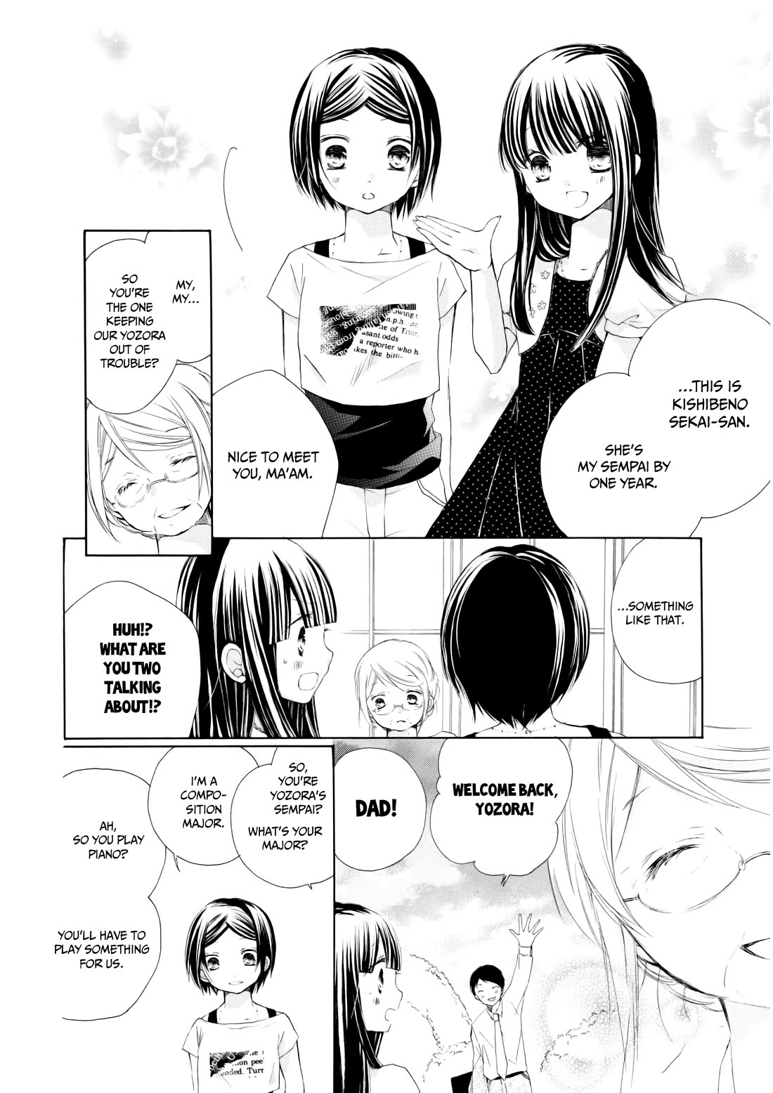 Tsuki to Sekai to Etoile Chapter 9 page 38 - Chapter 9: Prelude + Summer Holiday