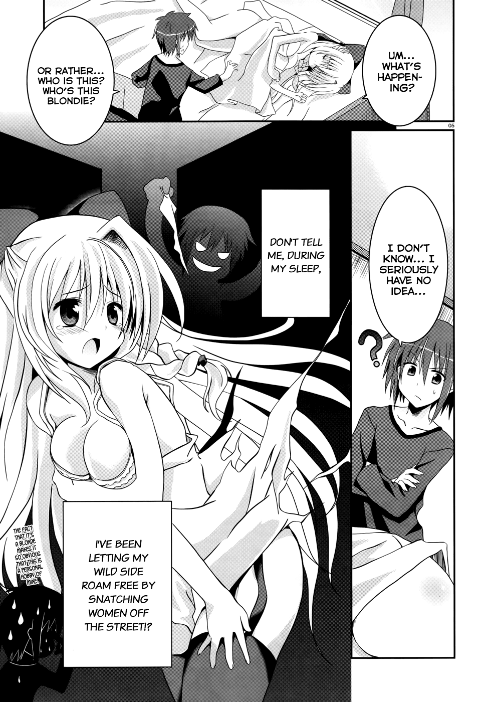 Tsuki Tsuki! Chapter 1 page 4 - Chapter 1: Mad Dog and Blonde Beauty