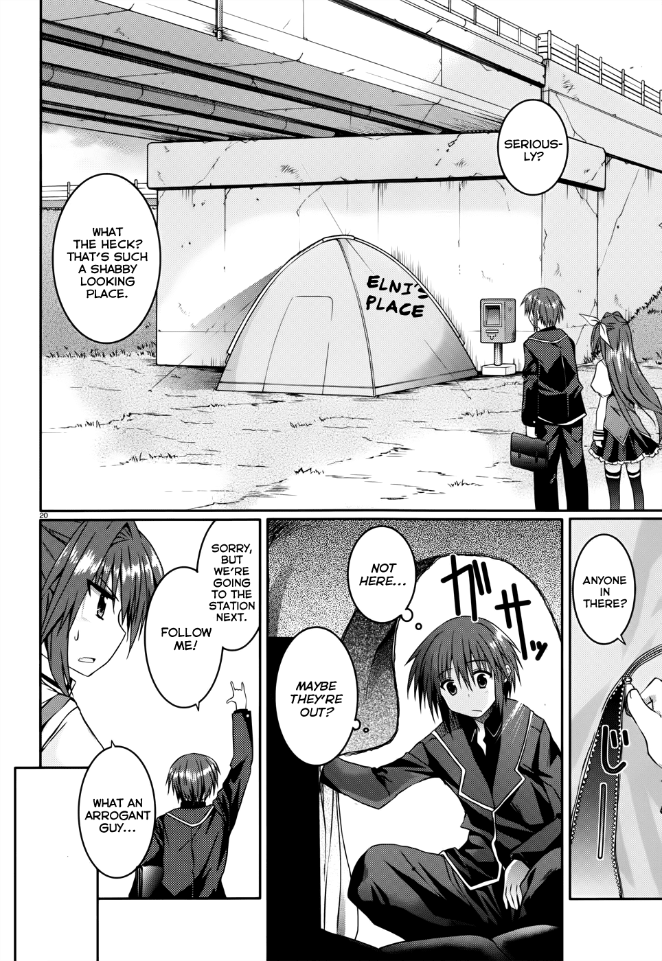 Tsuki Tsuki! Chapter 10 page 20 - Chapter 10: That's Right. Let's Go to Elni's Place