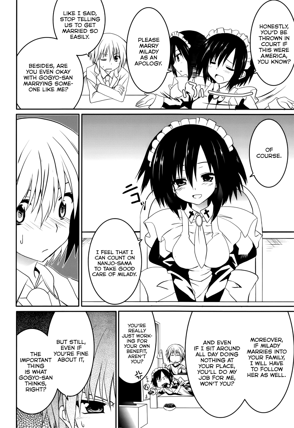 Tsuki Tsuki! Chapter 18 page 33 - Chapter 18: My fiancee is my classmate!? #1