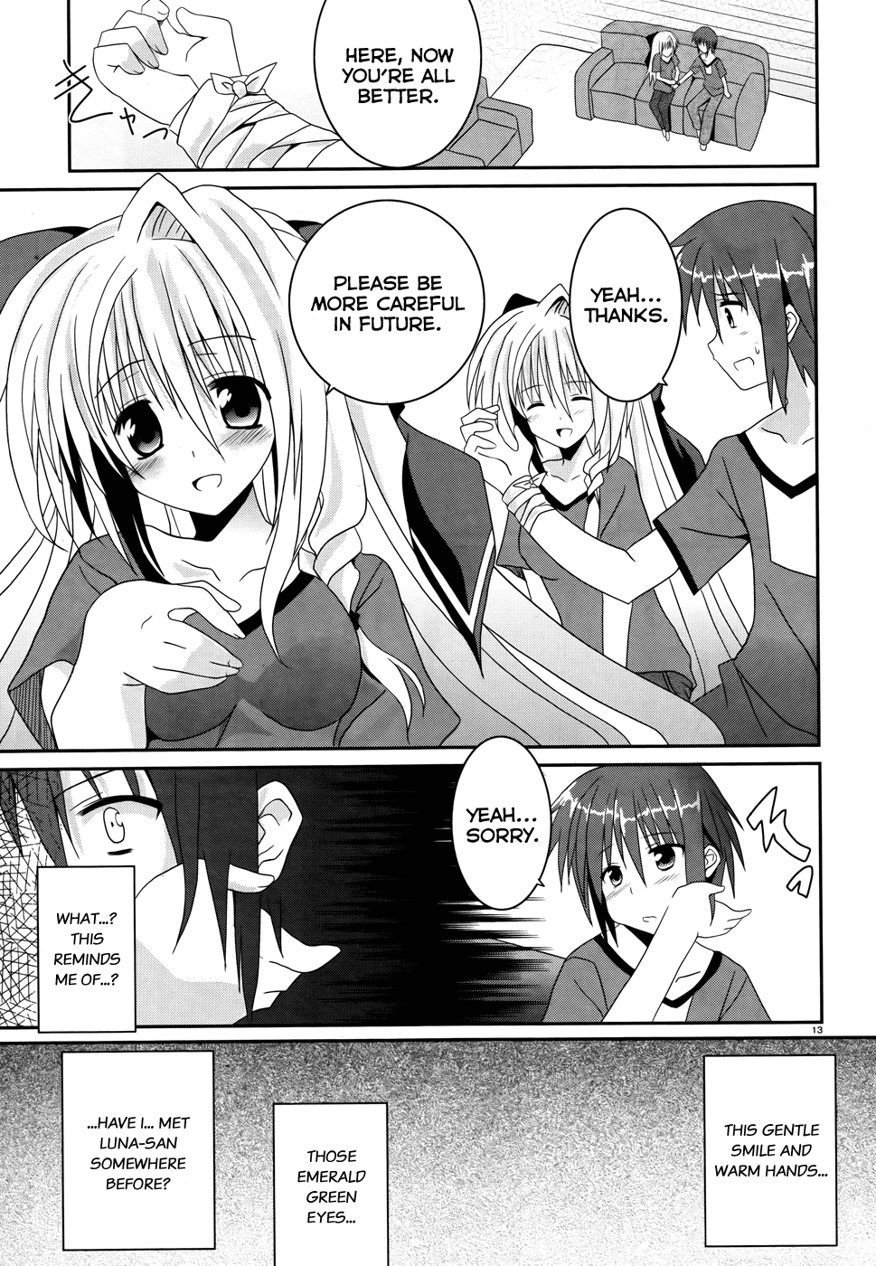 Tsuki Tsuki! Chapter 2 page 13 - Chapter 2: Welcome Home, Dear Moon