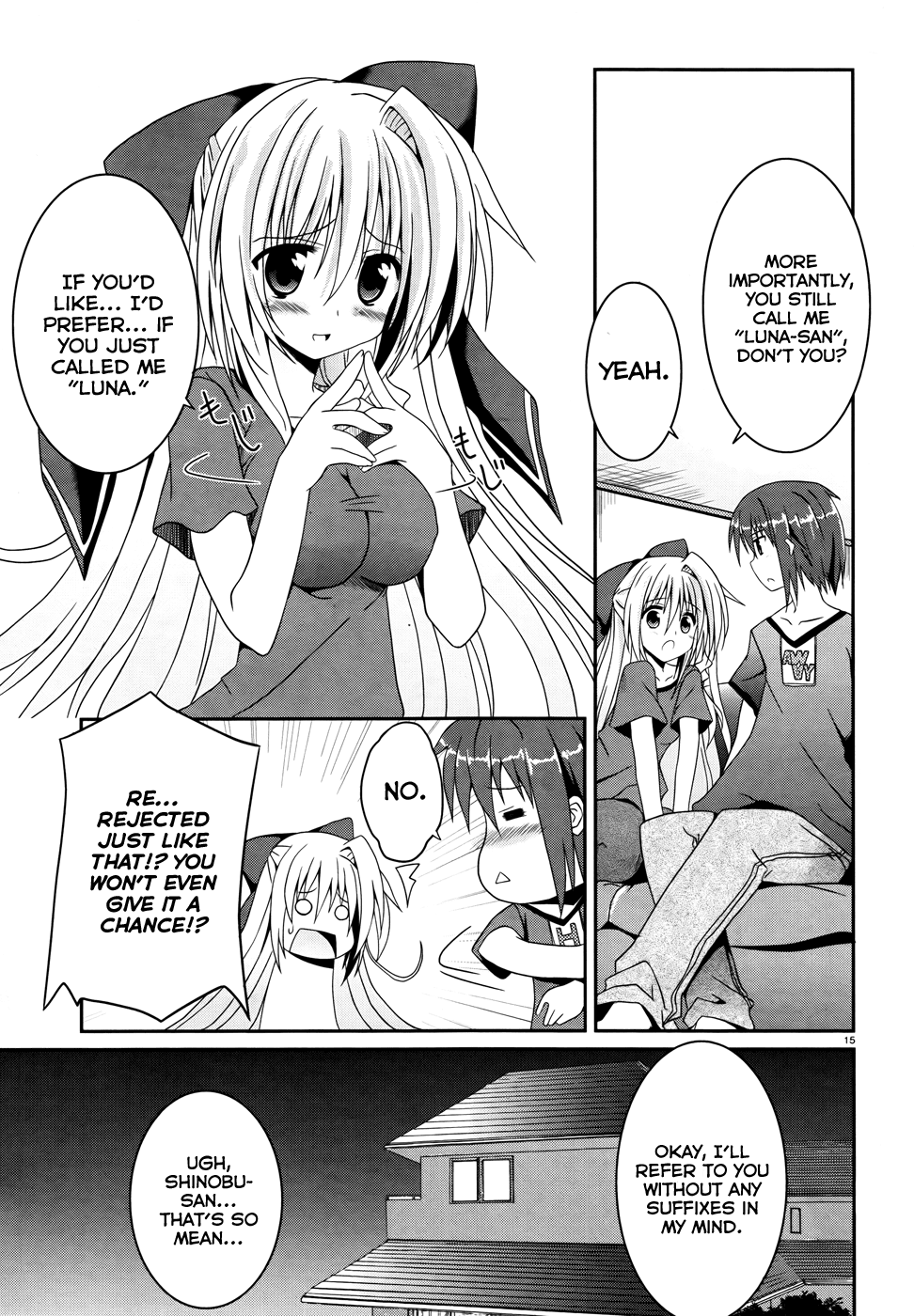 Tsuki Tsuki! Chapter 2 page 15 - Chapter 2: Welcome Home, Dear Moon