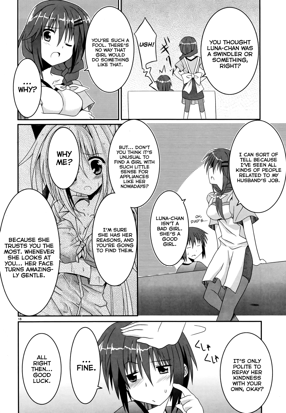 Tsuki Tsuki! Chapter 2 page 18 - Chapter 2: Welcome Home, Dear Moon