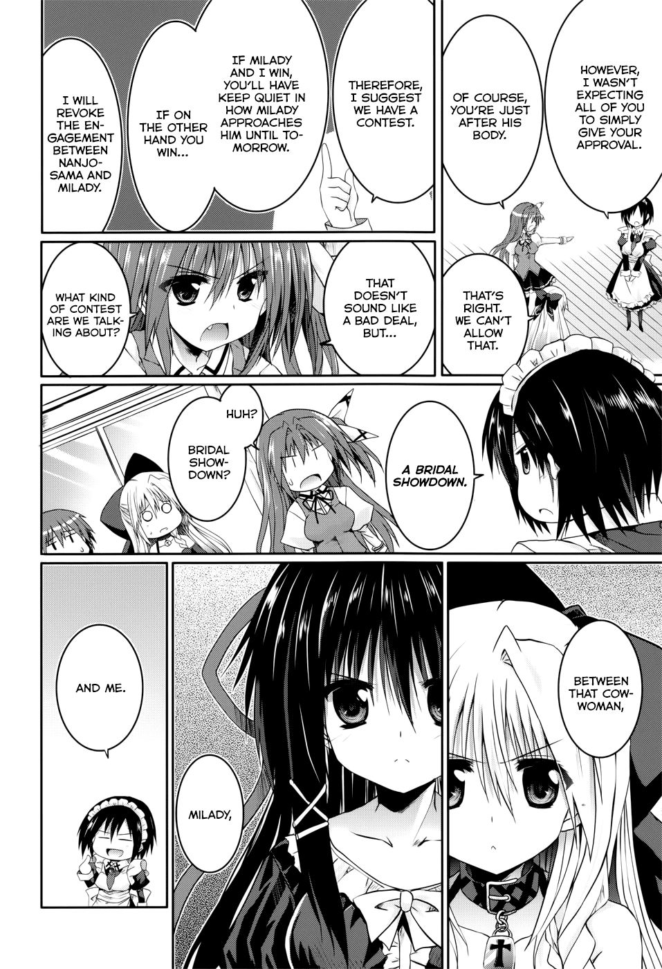 Tsuki Tsuki! Chapter 24 page 6 - Chapter 24: Seductive Bridal Showdown #3