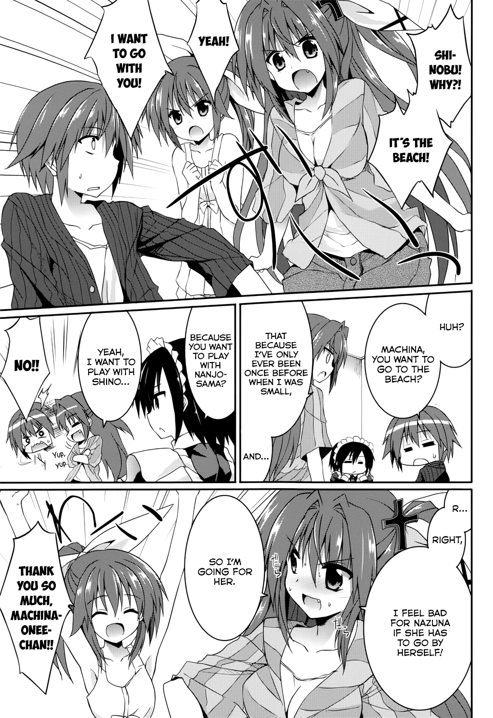 Tsuki Tsuki! Chapter 28 page 6 - Chapter 28: Before the Trip #1