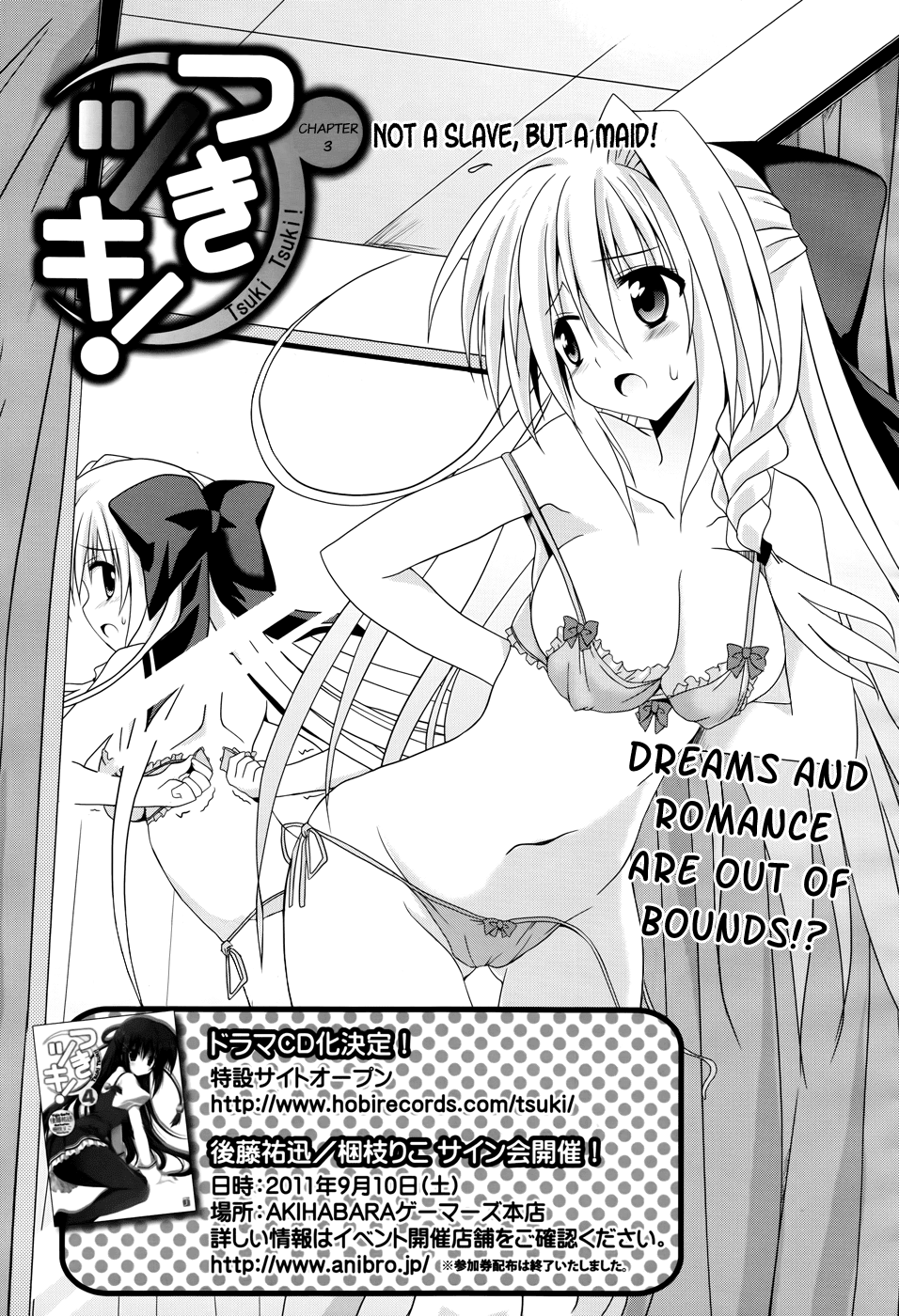 Tsuki Tsuki! Chapter 3 page 3 - Chapter 3: Not a Slave, but a Maid!