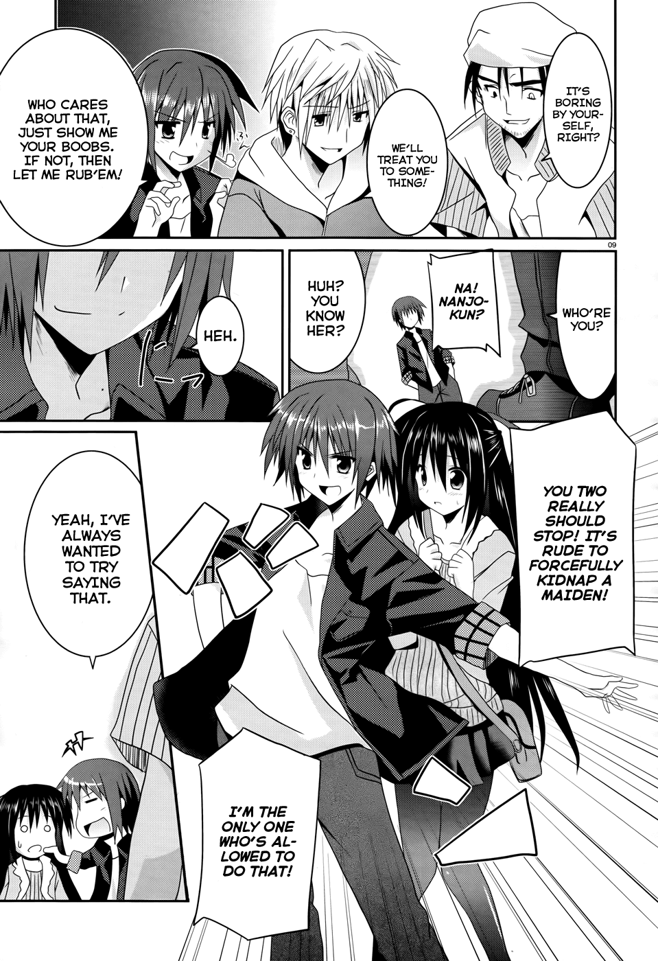 Tsuki Tsuki! Chapter 3 page 9 - Chapter 3: Not a Slave, but a Maid!