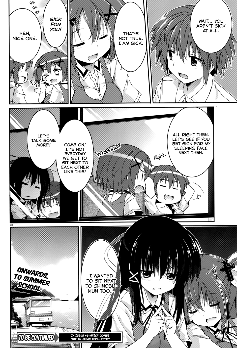 Tsuki Tsuki! Chapter 32 page 20 - Chapter 32: Before the Trip #5