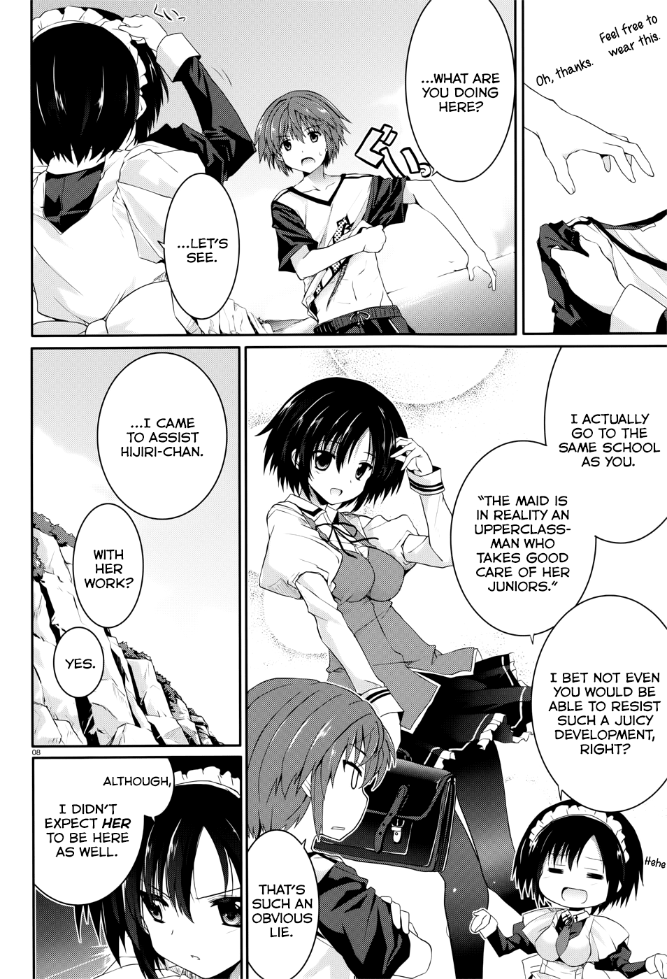 Tsuki Tsuki! Chapter 34.1 page 8 - Chapter 34.1: I Want You to Notice Me... See Me... #3