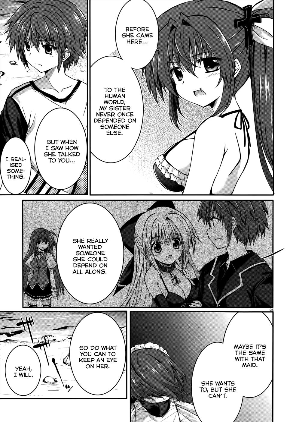 Tsuki Tsuki! Chapter 34.2 page 5 - Chapter 34.2: I Want You to Notice Me... See Me... #3