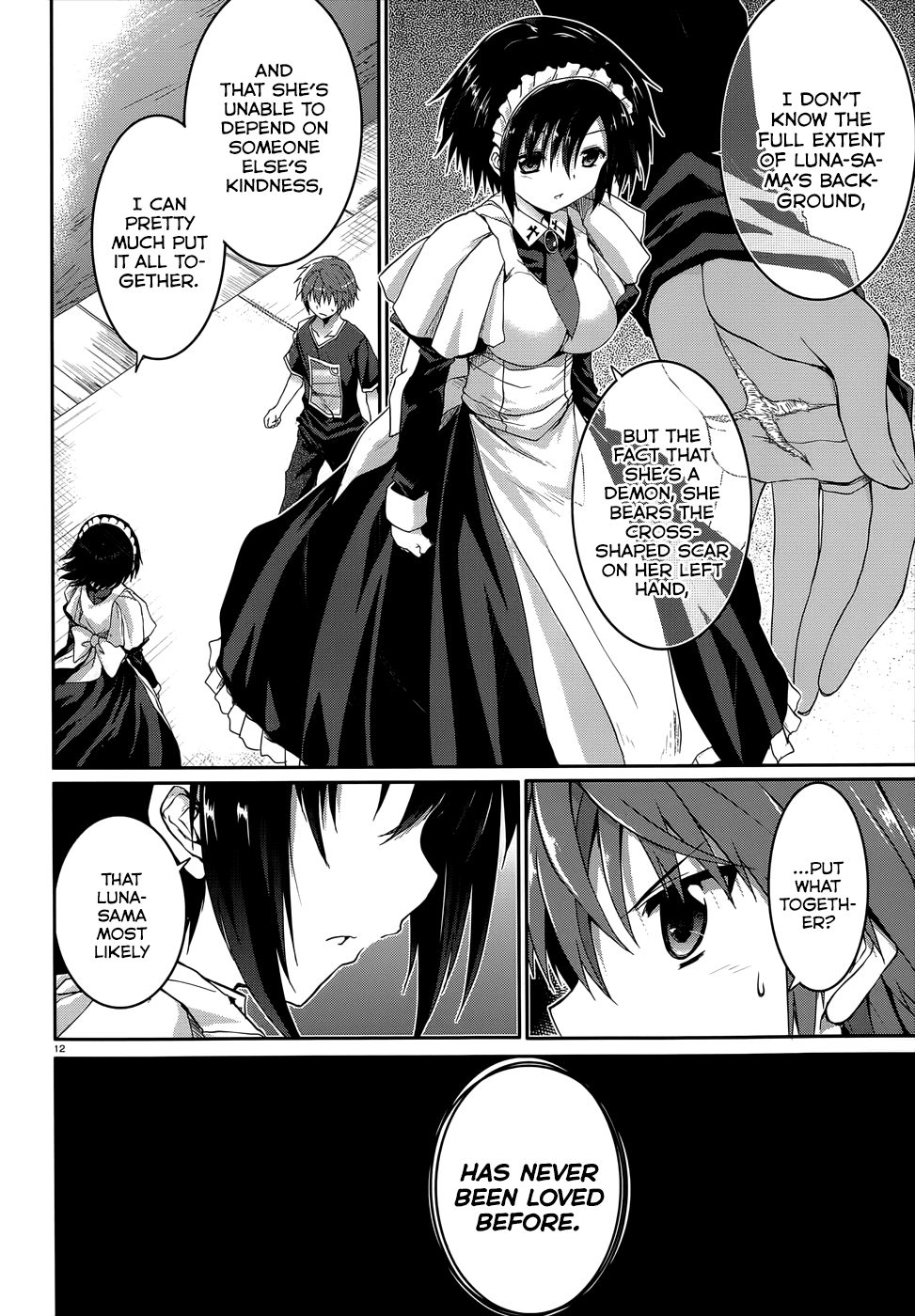 Tsuki Tsuki! Chapter 35 page 11 - Chapter 35: Words Unsaid