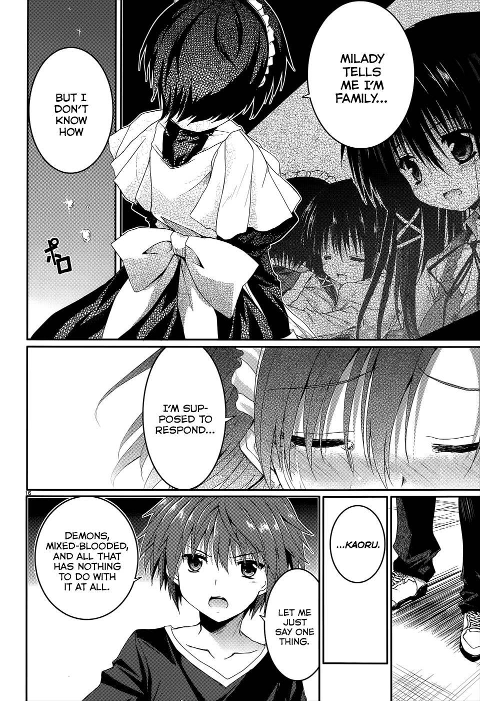 Tsuki Tsuki! Chapter 35 page 15 - Chapter 35: Words Unsaid