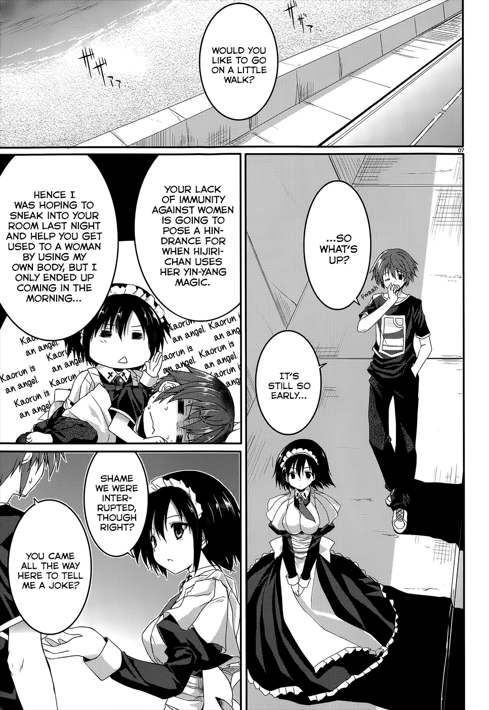 Tsuki Tsuki! Chapter 35 page 6 - Chapter 35: Words Unsaid