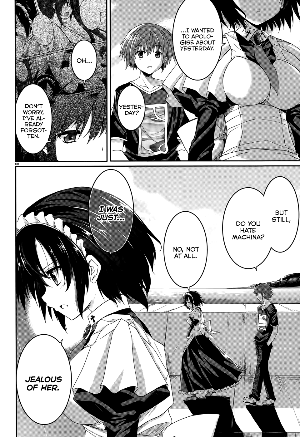 Tsuki Tsuki! Chapter 35 page 7 - Chapter 35: Words Unsaid