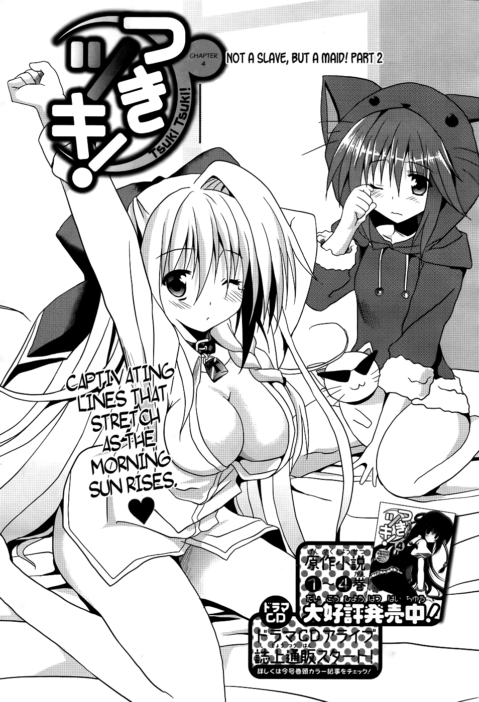 Tsuki Tsuki! Chapter 4 page 1 - Chapter 4: Not a Slave, but a Maid! Part 2