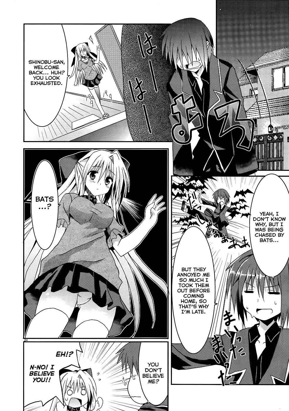 Tsuki Tsuki! Chapter 4 page 24 - Chapter 4: Not a Slave, but a Maid! Part 2