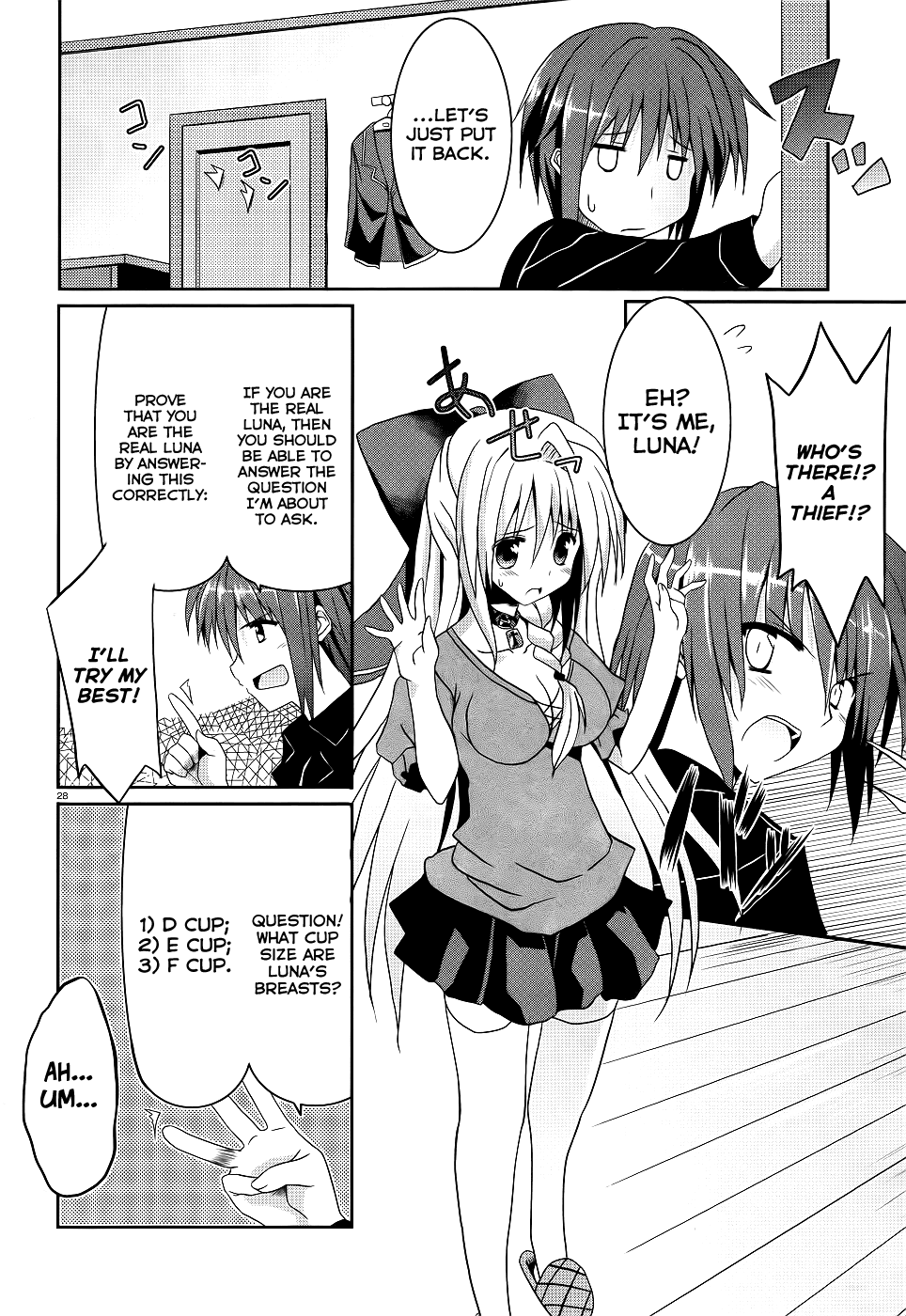 Tsuki Tsuki! Chapter 4 page 27 - Chapter 4: Not a Slave, but a Maid! Part 2