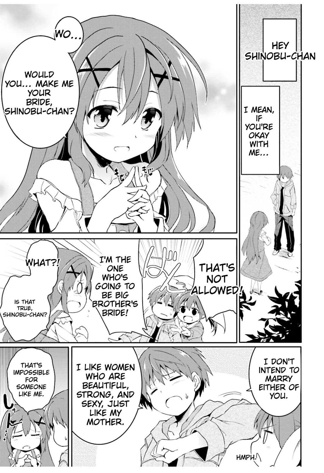 Tsuki Tsuki! Chapter 44 page 1 - Chapter 44: The Warmth of Your Chest