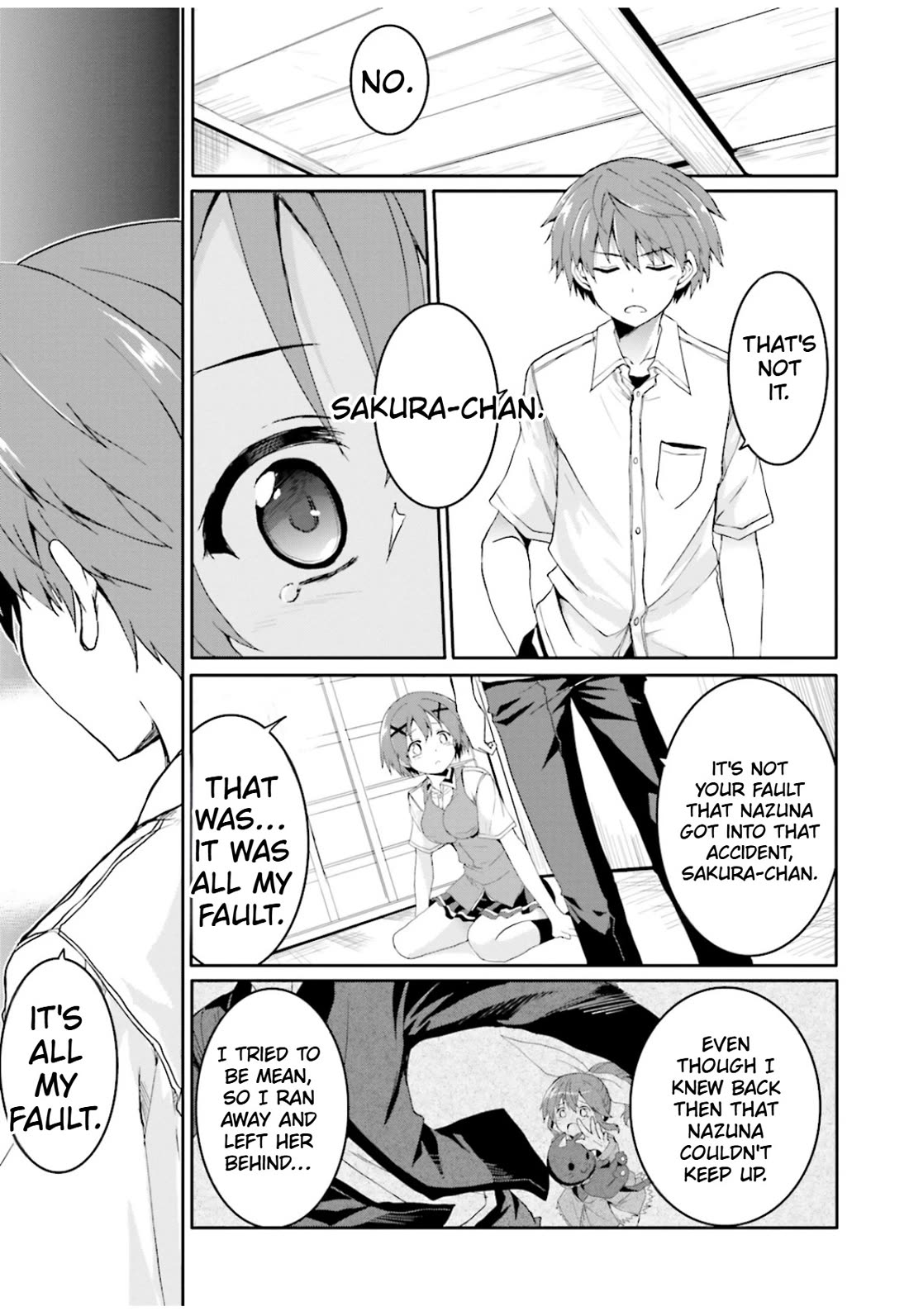 Tsuki Tsuki! Chapter 44 page 13 - Chapter 44: The Warmth of Your Chest