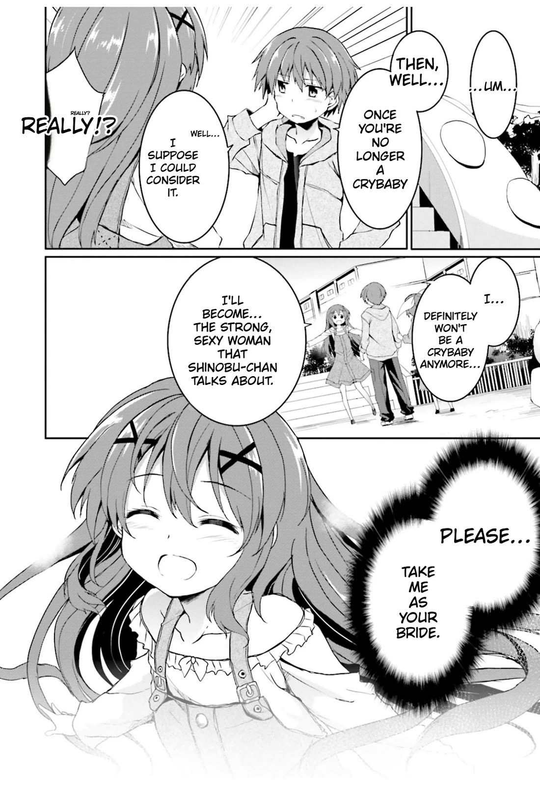 Tsuki Tsuki! Chapter 44 page 2 - Chapter 44: The Warmth of Your Chest