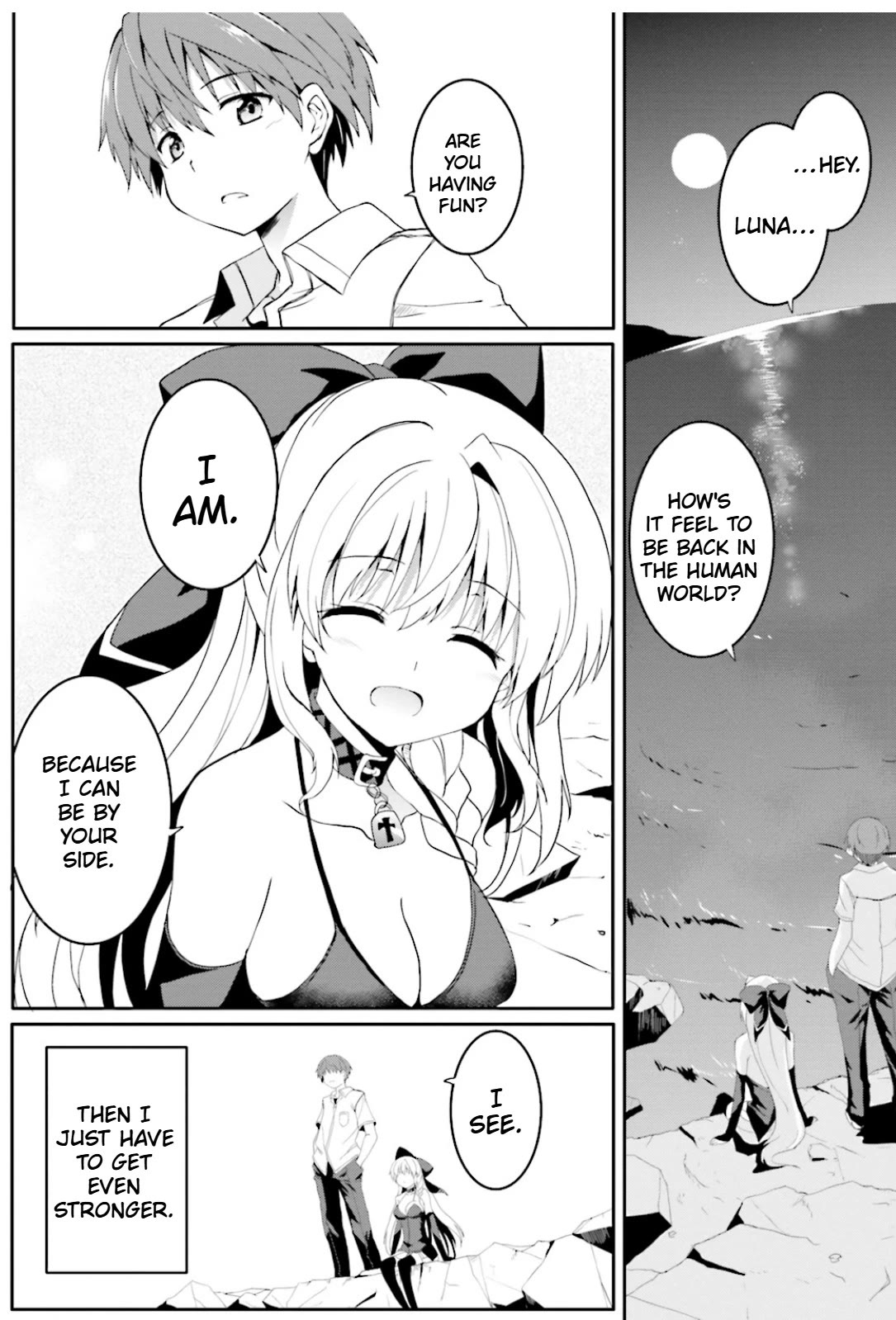 Tsuki Tsuki! Chapter 44 page 35 - Chapter 44: The Warmth of Your Chest