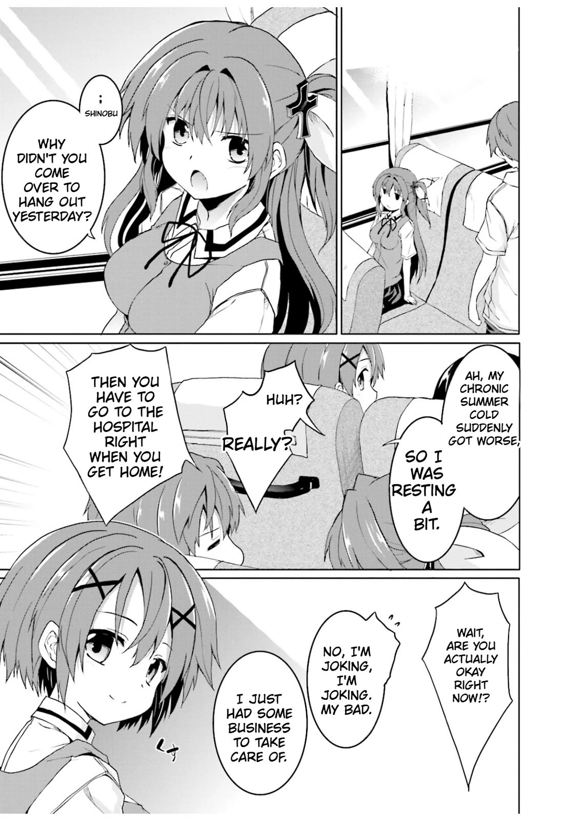 Tsuki Tsuki! Chapter 44 page 38 - Chapter 44: The Warmth of Your Chest