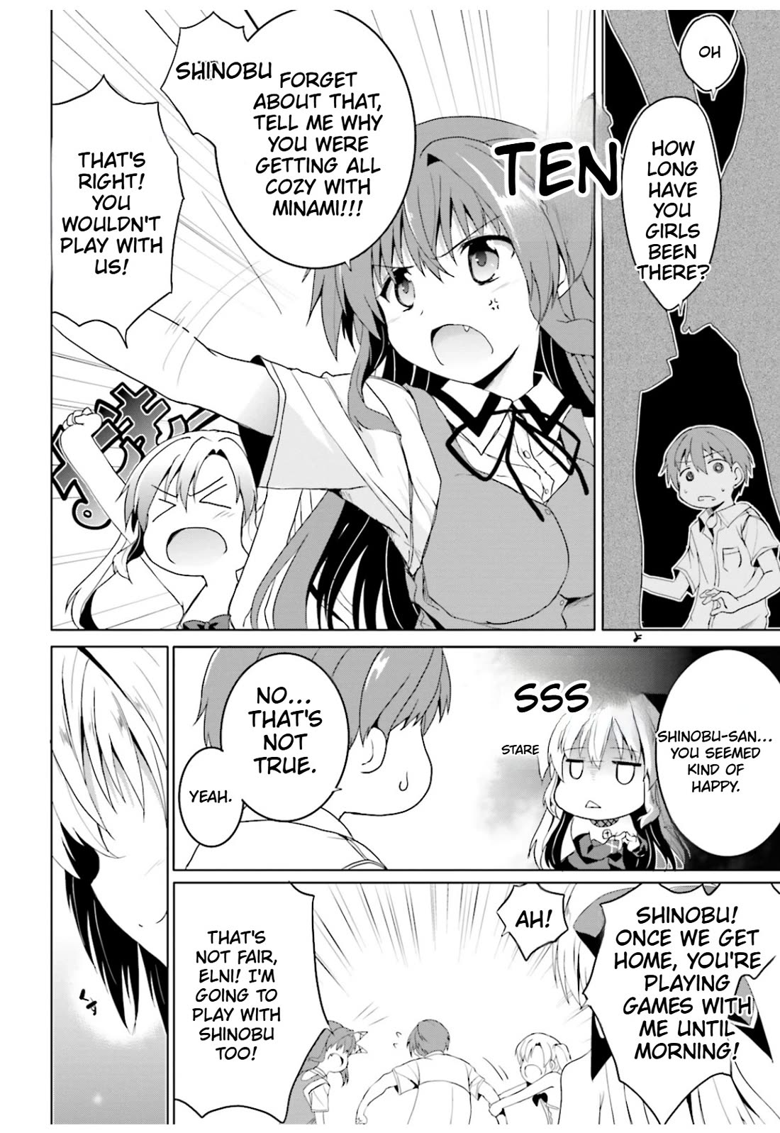 Tsuki Tsuki! Chapter 44 page 45 - Chapter 44: The Warmth of Your Chest