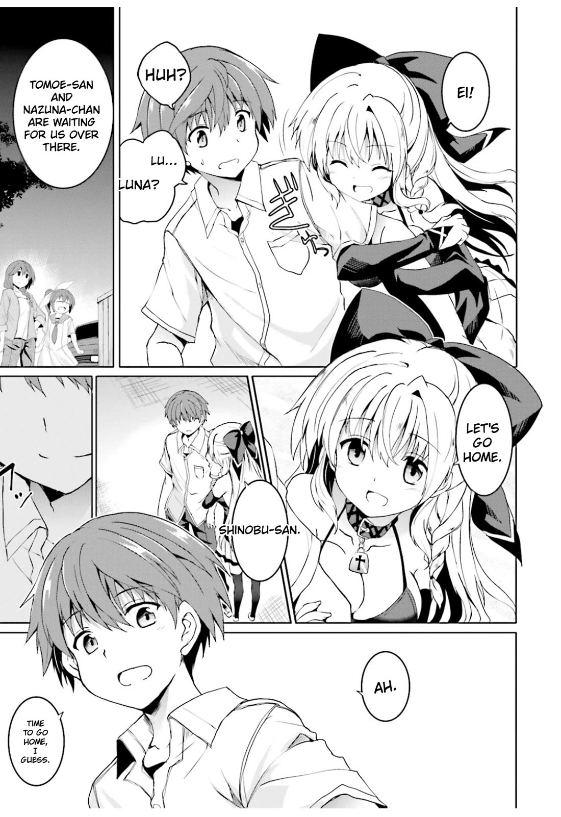 Tsuki Tsuki! Chapter 44 page 46 - Chapter 44: The Warmth of Your Chest