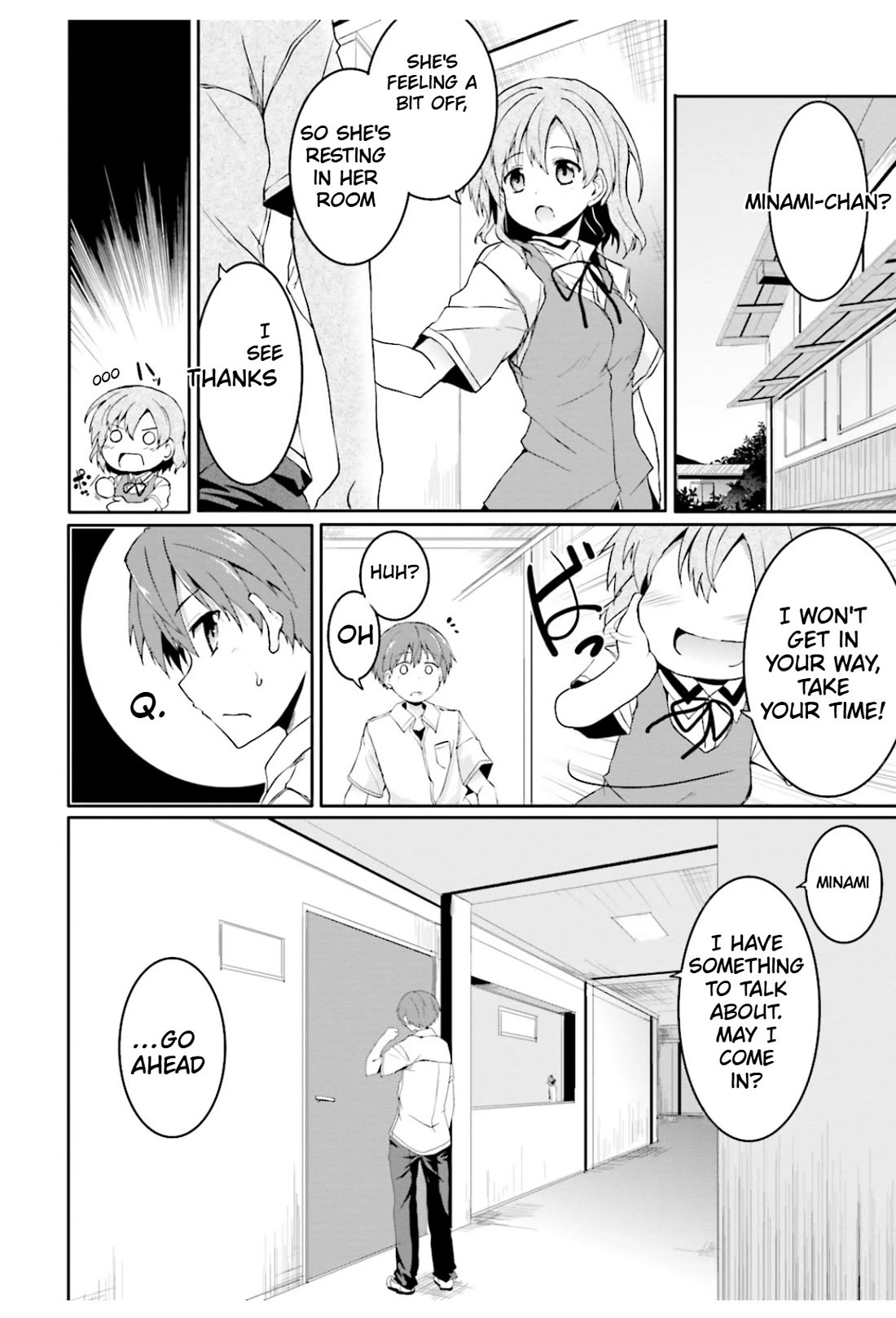 Tsuki Tsuki! Chapter 44 page 8 - Chapter 44: The Warmth of Your Chest