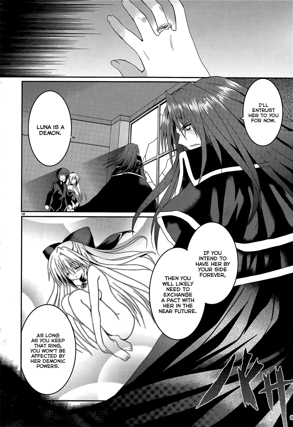 Tsuki Tsuki! Chapter 7 page 8 - Chapter 7: The Word "Slave" Has Such A Nice Ring To It - Part 1