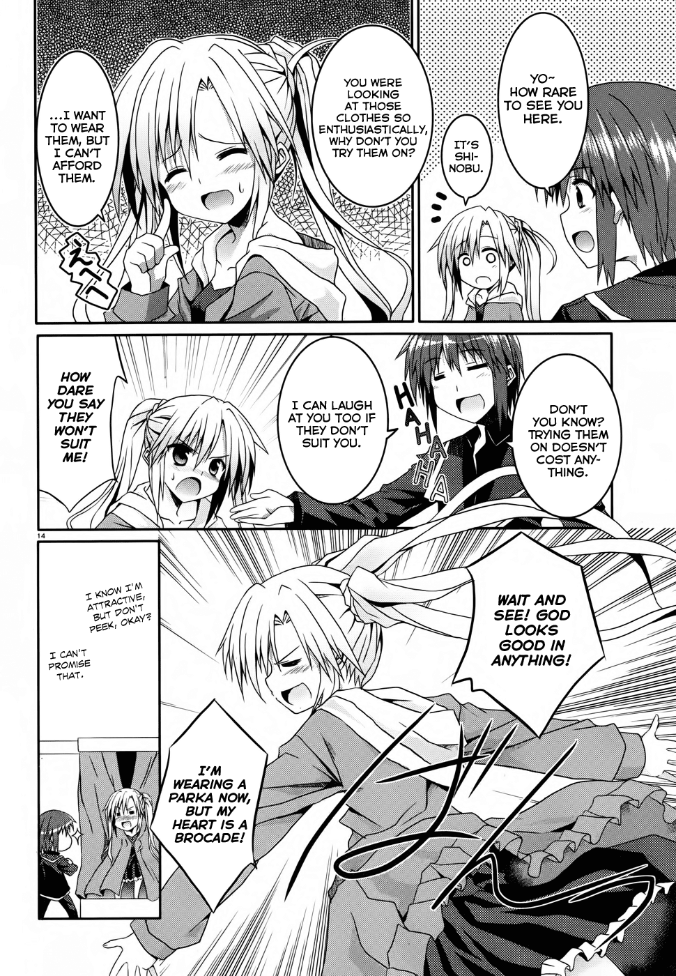 Tsuki Tsuki! Chapter 8 page 14 - Chapter 8: The Word "Slave" Has Such A Nice Ring To It - Part 2
