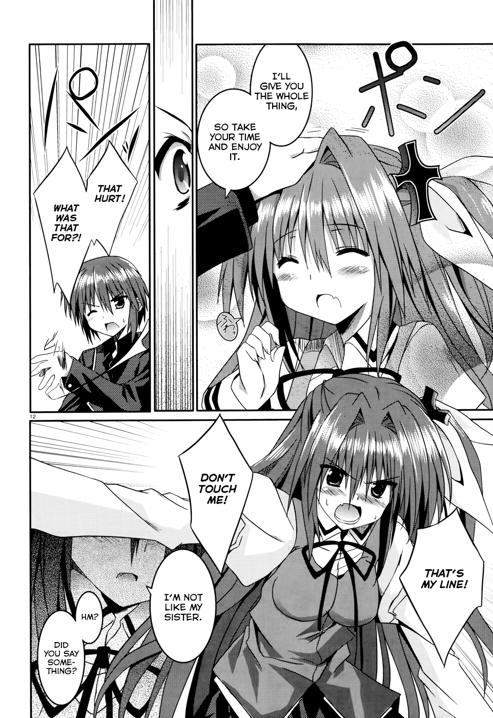 Tsuki Tsuki! Chapter 9 page 12 - Chapter 9: Who's Bad?! Bad Nazunyan is Here !
