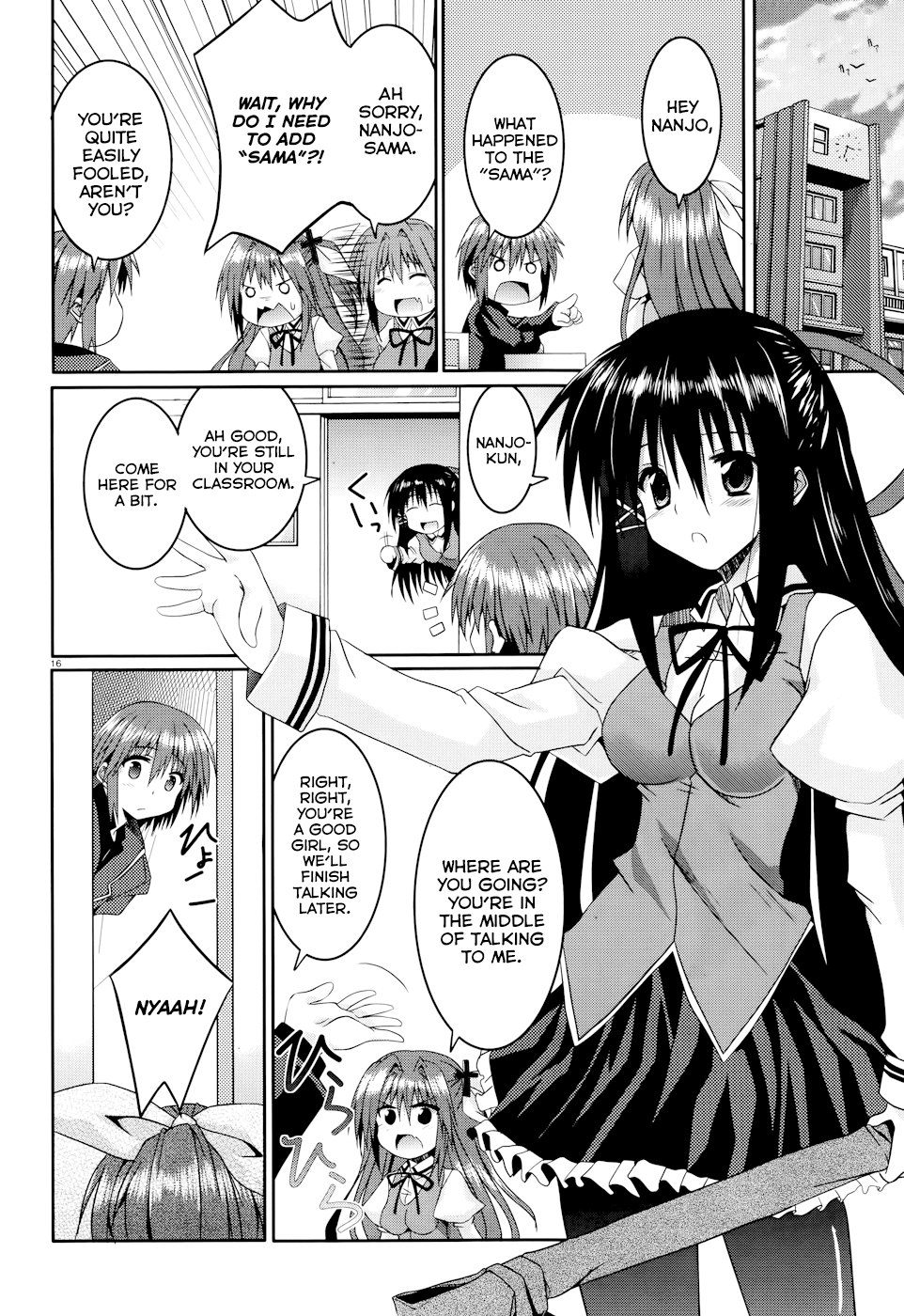 Tsuki Tsuki! Chapter 9 page 16 - Chapter 9: Who's Bad?! Bad Nazunyan is Here !