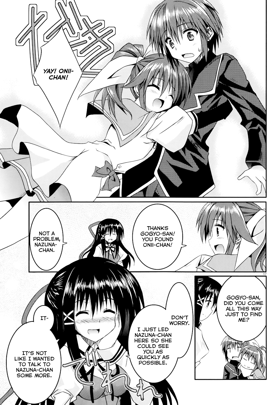 Tsuki Tsuki! Chapter 9 page 17 - Chapter 9: Who's Bad?! Bad Nazunyan is Here !
