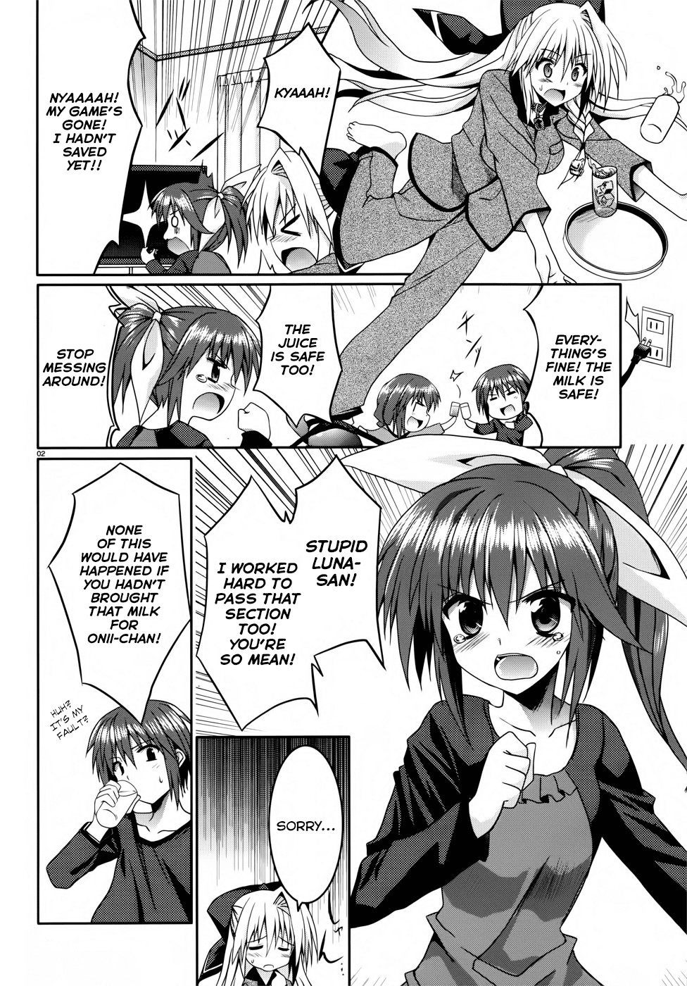 Tsuki Tsuki! Chapter 9 page 2 - Chapter 9: Who's Bad?! Bad Nazunyan is Here !