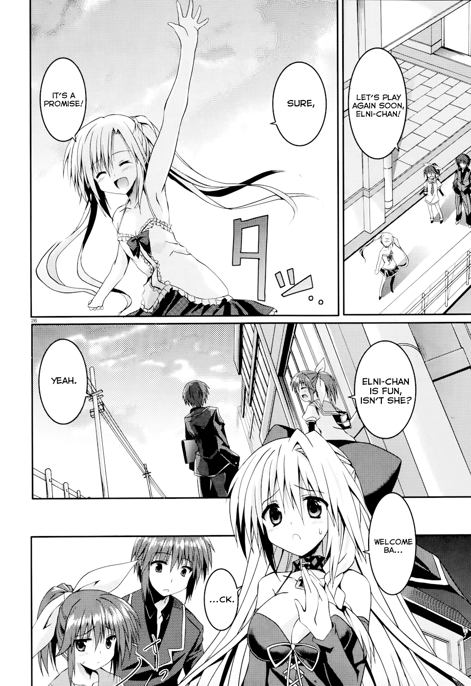 Tsuki Tsuki! Chapter 9 page 26 - Chapter 9: Who's Bad?! Bad Nazunyan is Here !