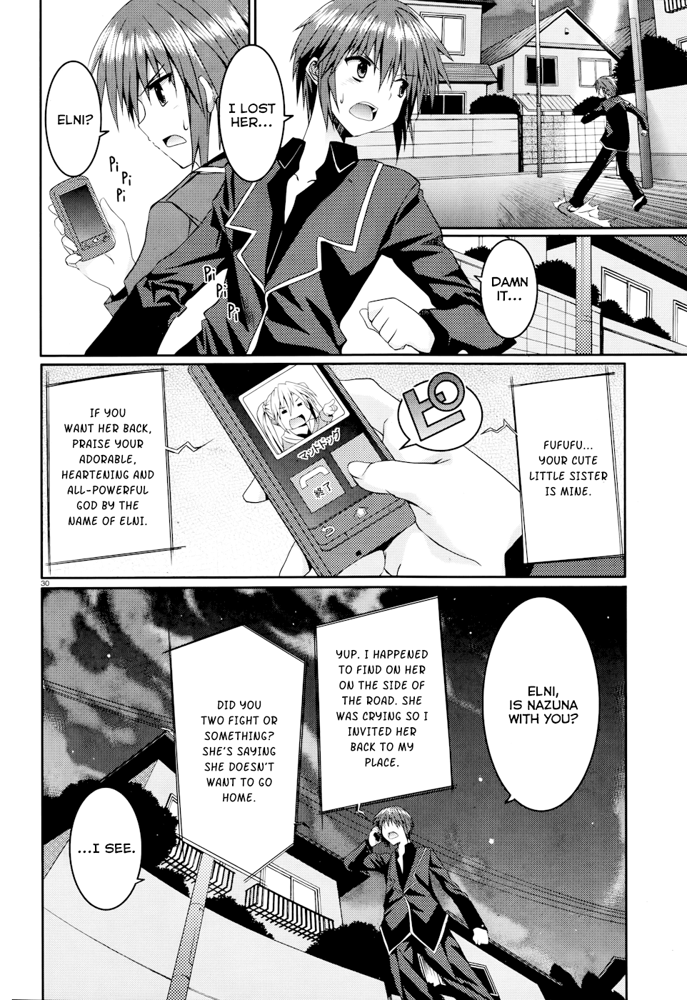 Tsuki Tsuki! Chapter 9 page 30 - Chapter 9: Who's Bad?! Bad Nazunyan is Here !