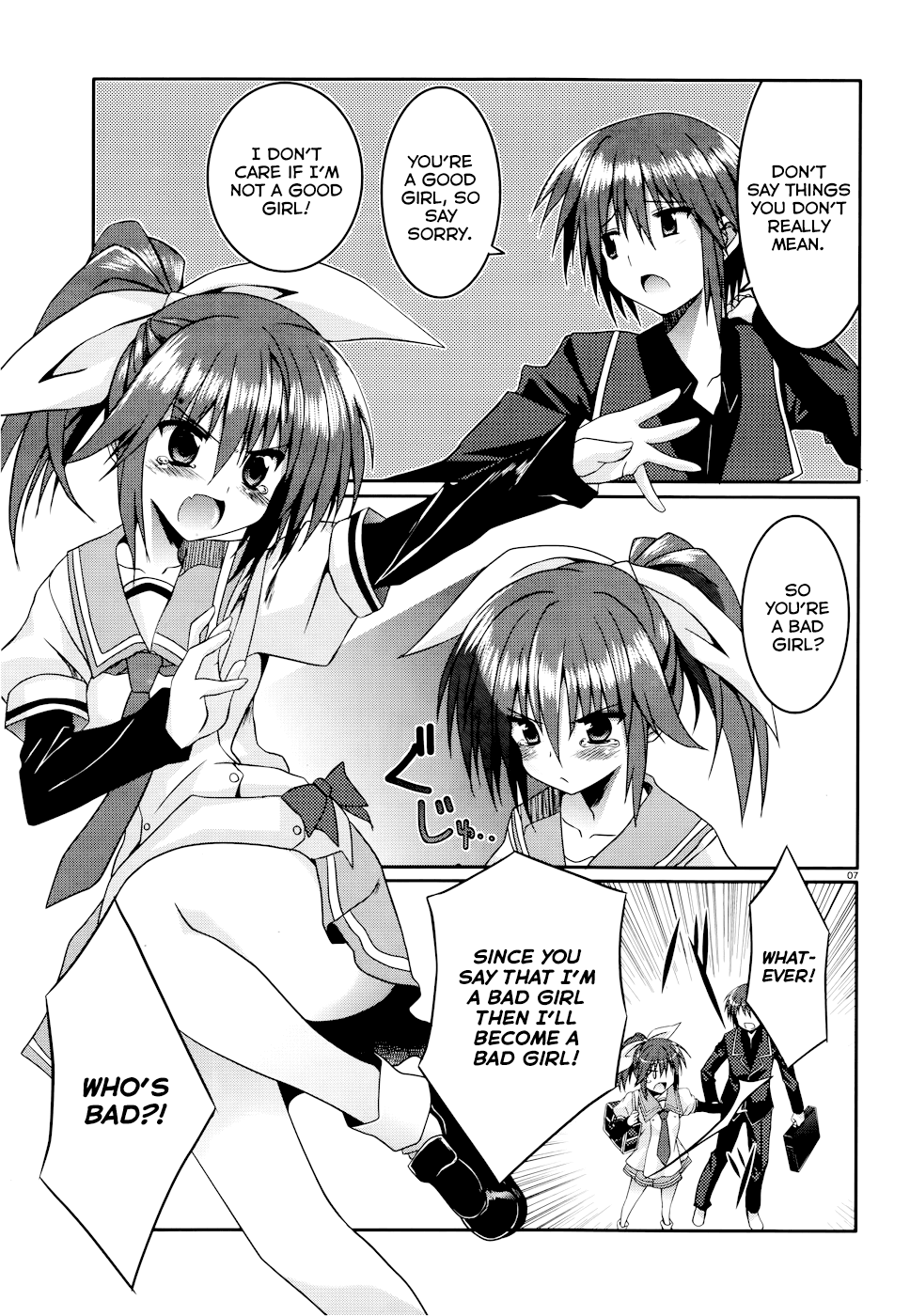 Tsuki Tsuki! Chapter 9 page 7 - Chapter 9: Who's Bad?! Bad Nazunyan is Here !