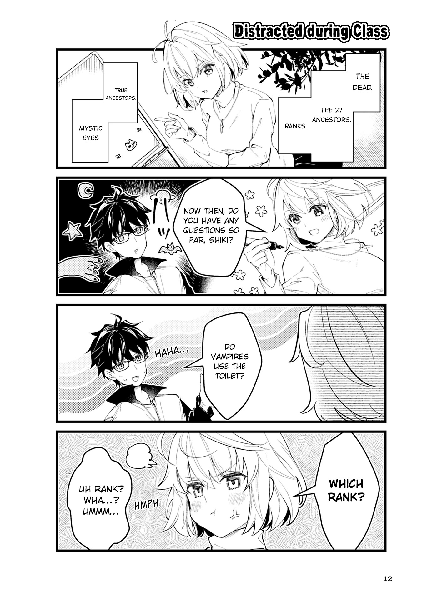 Tsukihime－A piece of blue glass moon－Anthology Comic STAR Chapter 1 page 12 - Chapter 1