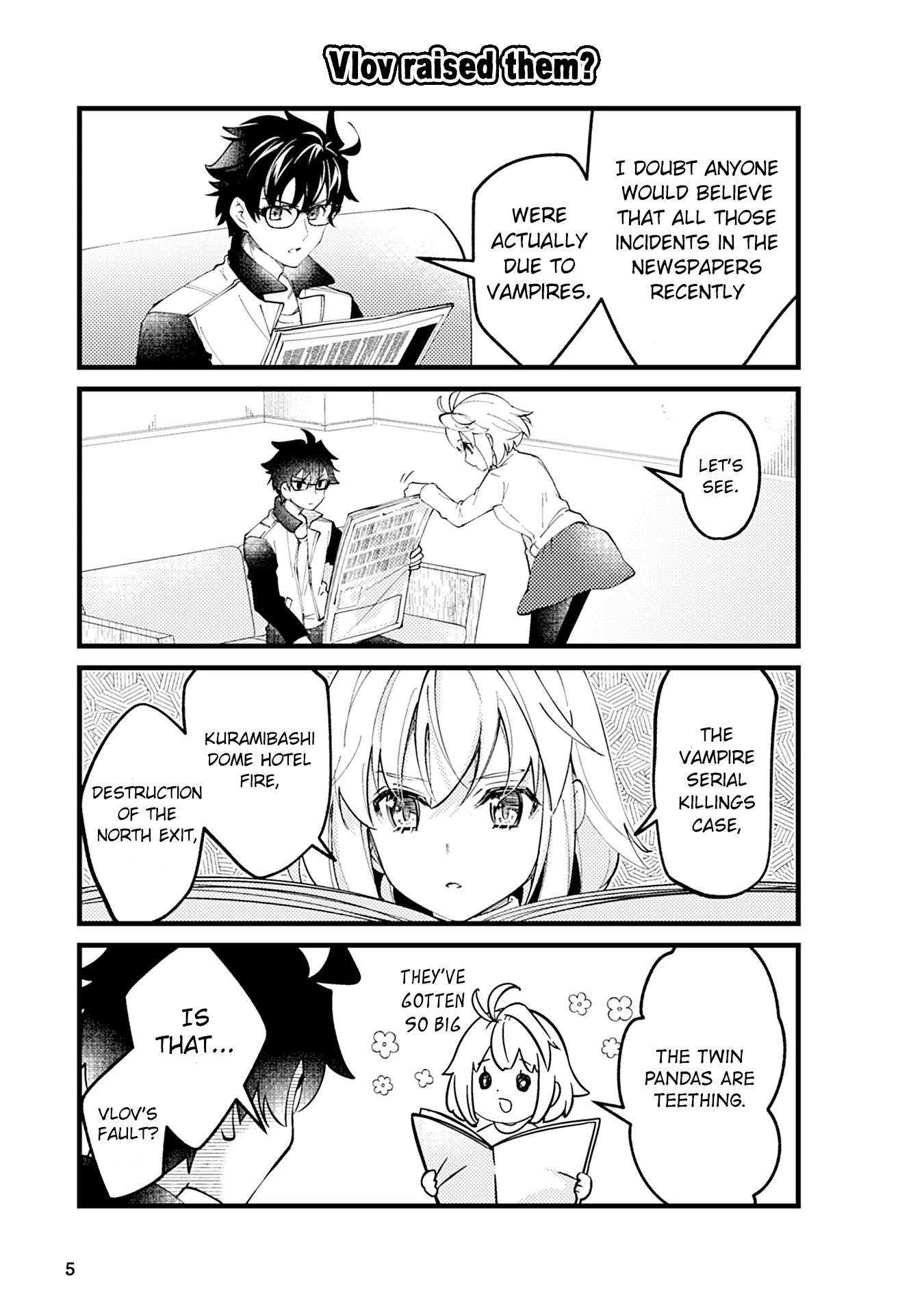 Tsukihime－A piece of blue glass moon－Anthology Comic STAR Chapter 1 page 5 - Chapter 1