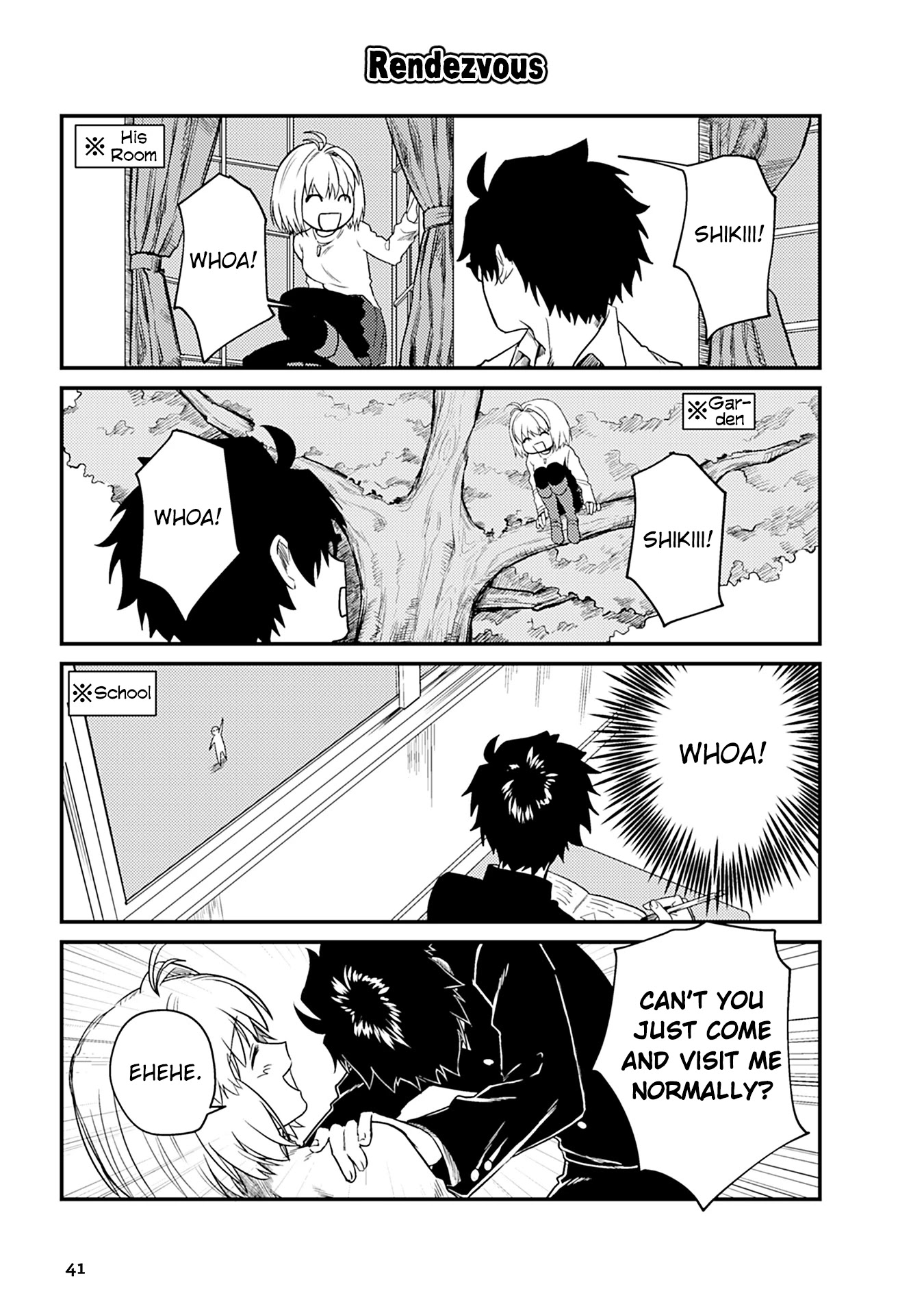 Tsukihime－A piece of blue glass moon－Anthology Comic STAR Chapter 4 page 5 - Chapter 4: Being Lively