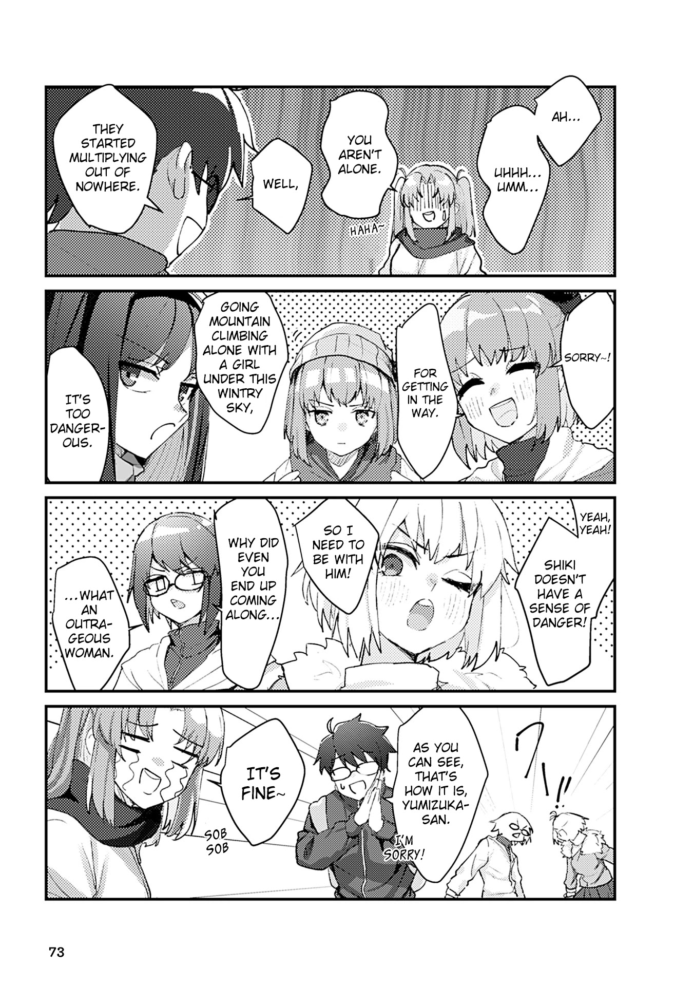 Tsukihime－A piece of blue glass moon－Anthology Comic STAR Chapter 7 page 3 - Chapter 7: Mountain of Sacchin