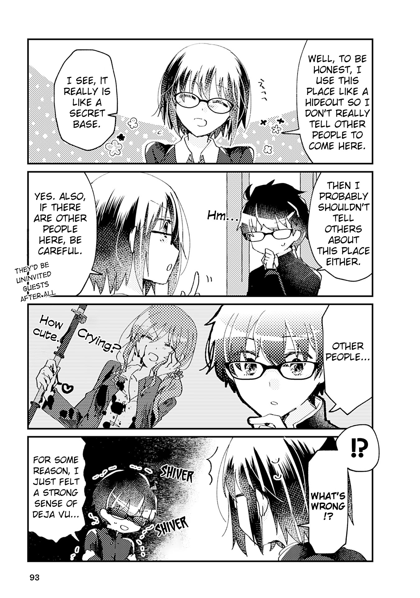 Tsukihime－A piece of blue glass moon－Anthology Comic STAR Chapter 9 page 3 - Chapter 9: Secret Tea Ceremony Room
