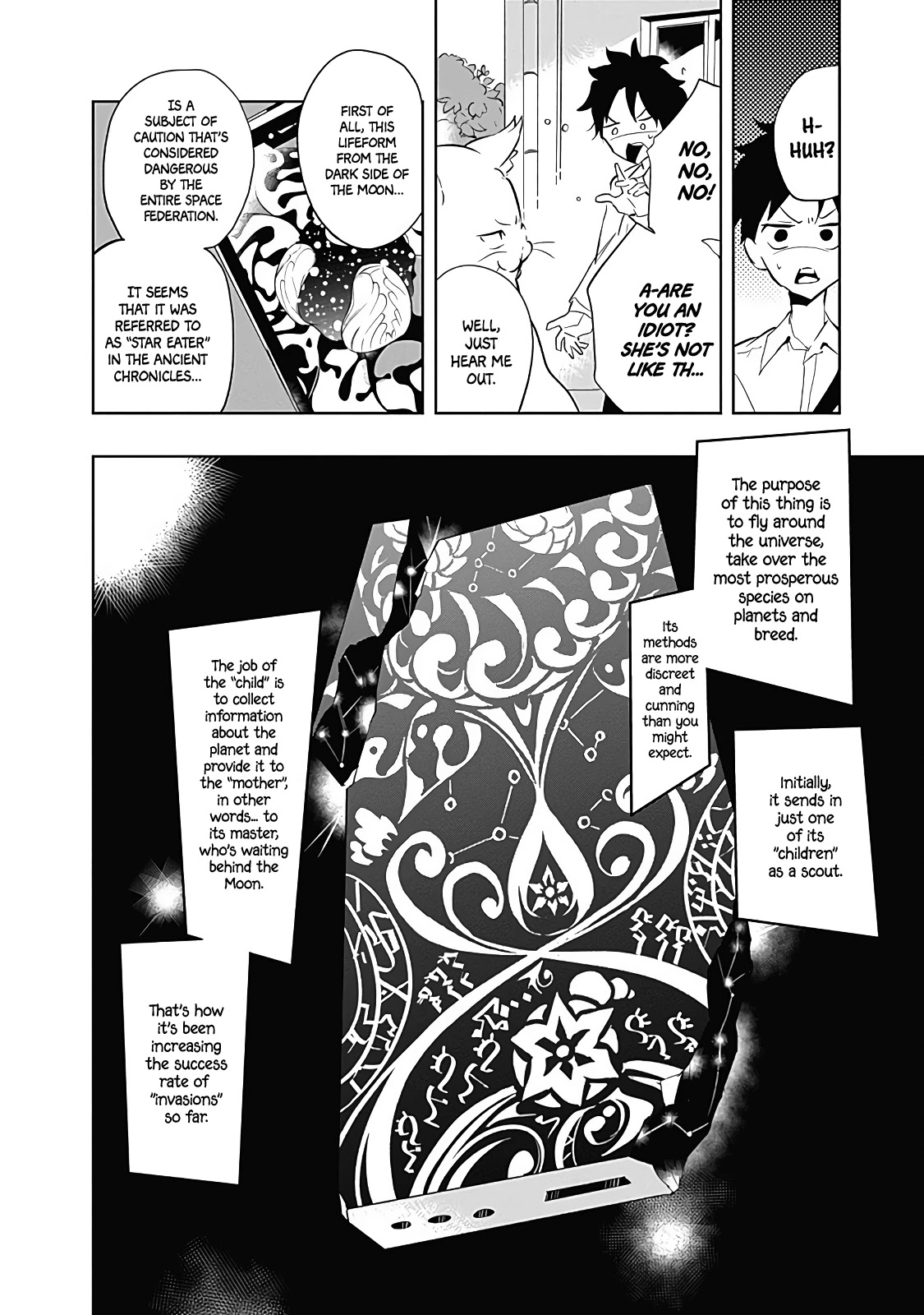 Tsukiiro no Invader Chapter 10 page 2 - Chapter 10: Invader from the Dark Side of the Moon