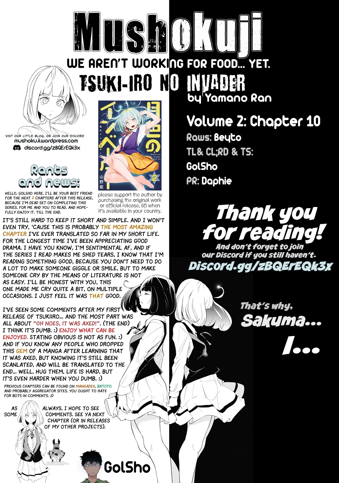 Tsukiiro no Invader Chapter 10 page 28 - Chapter 10: Invader from the Dark Side of the Moon