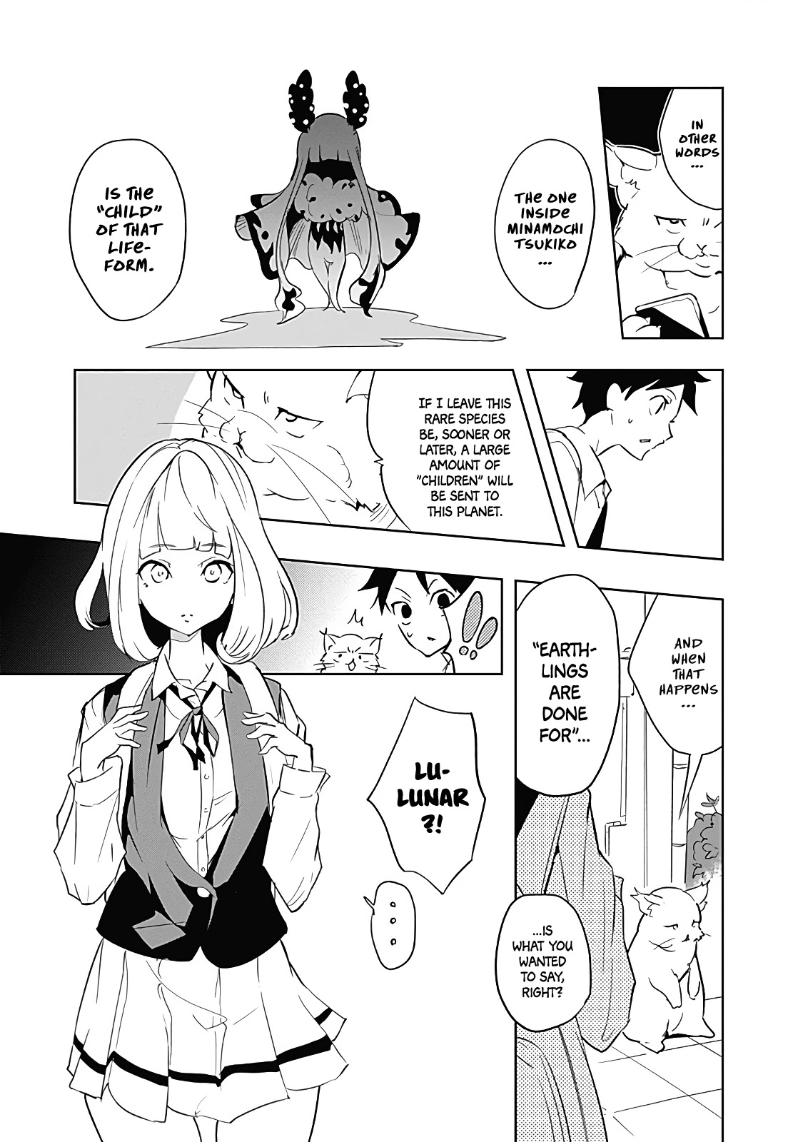 Tsukiiro no Invader Chapter 10 page 3 - Chapter 10: Invader from the Dark Side of the Moon