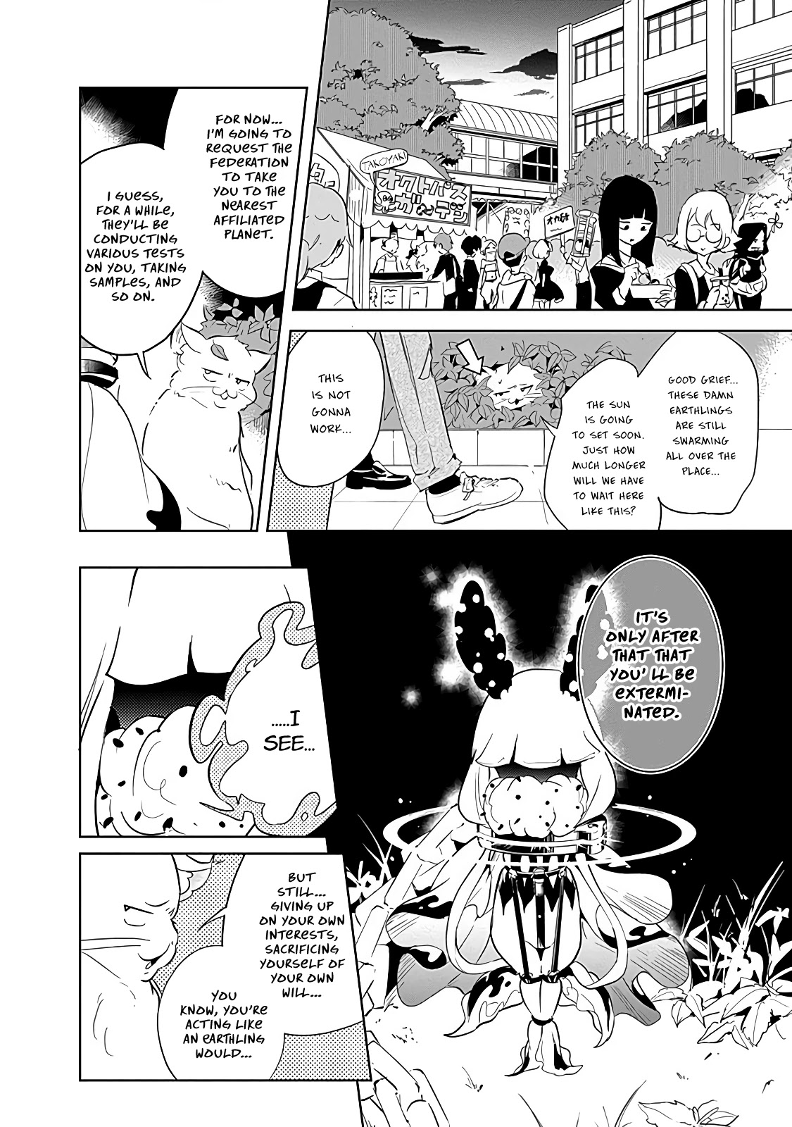 Tsukiiro no Invader Chapter 11 page 8 - Chapter 11: Colorless Invader