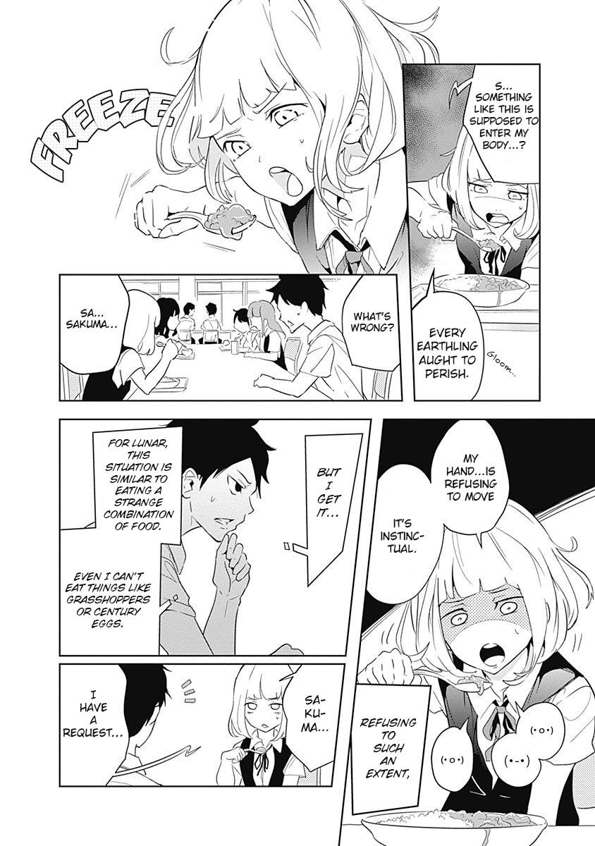 Tsukiiro no Invader Chapter 3 page 11 - Chapter 3: Selfish Organs