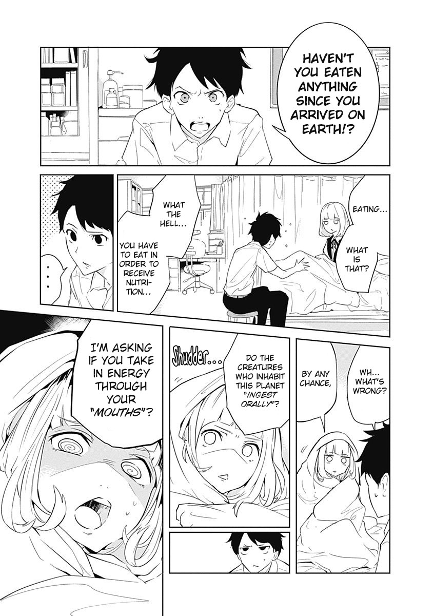 Tsukiiro no Invader Chapter 3 page 8 - Chapter 3: Selfish Organs