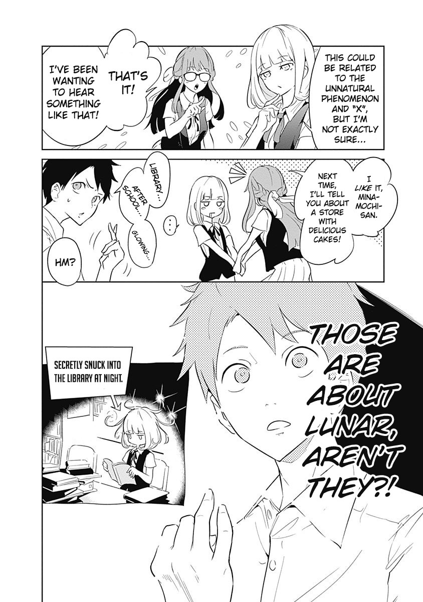 Tsukiiro no Invader Chapter 4 page 13 - Chapter 4: Sea Slug "X"'s Crisis~Glasses Edition